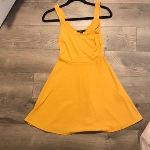 Yellow Tank Top Dress